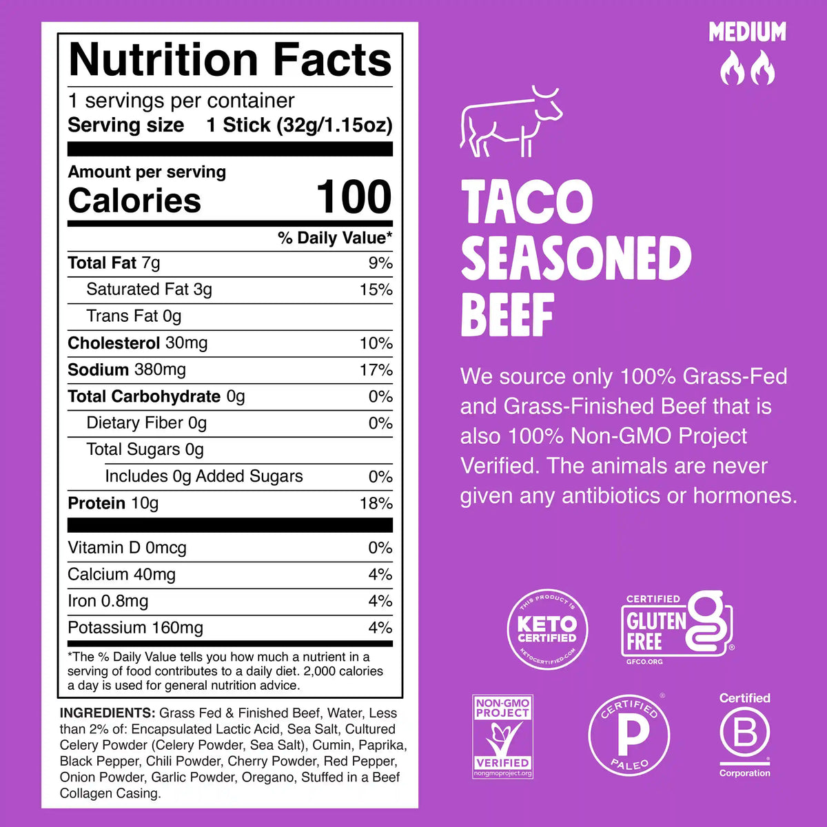 Taco Seasoned Beef