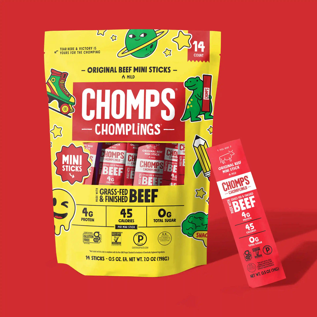 Original Beef Chomplings School Pack