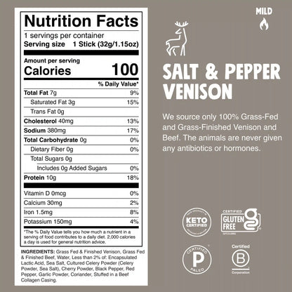 Salt & Pepper Venison